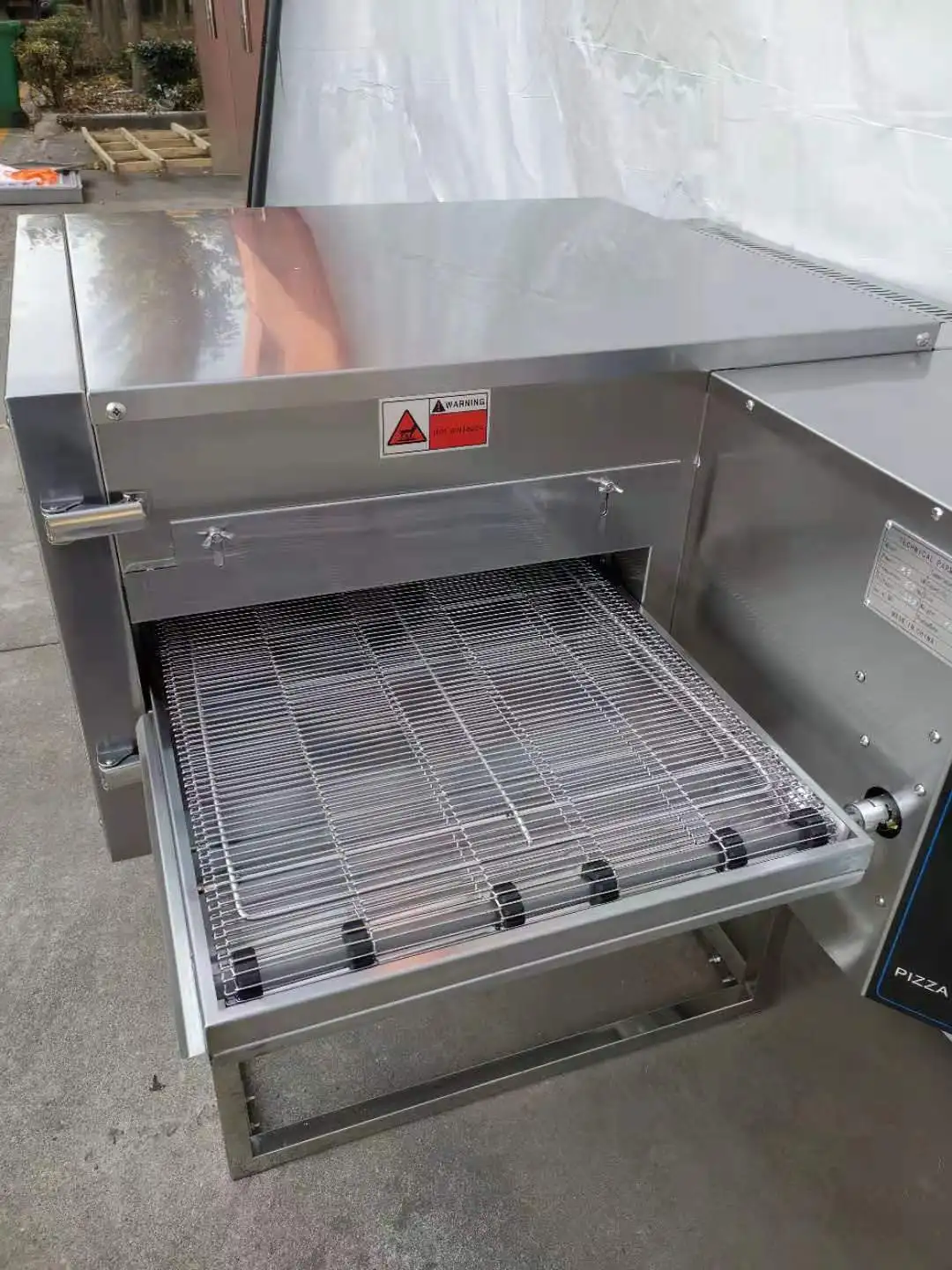  Official sales of high-performance commercial high-efficiency baking gas delivery stainless steel pizza