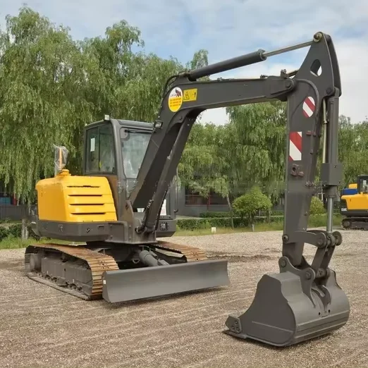 Hot Sale 6 Tons Used Excavators Second Hand  Good Condition  Mini Crawler Digger Machine