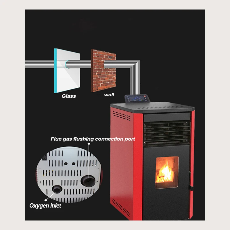 GATE Home pellet boiler hydro pellet stove 220V price rocket stove sawdust heating for home sawdust stove cooking