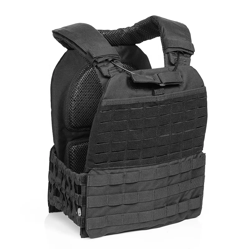 YAKEDA Weighted Vest For Cross Fitness Training Sports Equipment Gilet Cross Gym Fit Weight Steel Plate Vest Chaleco Cargado