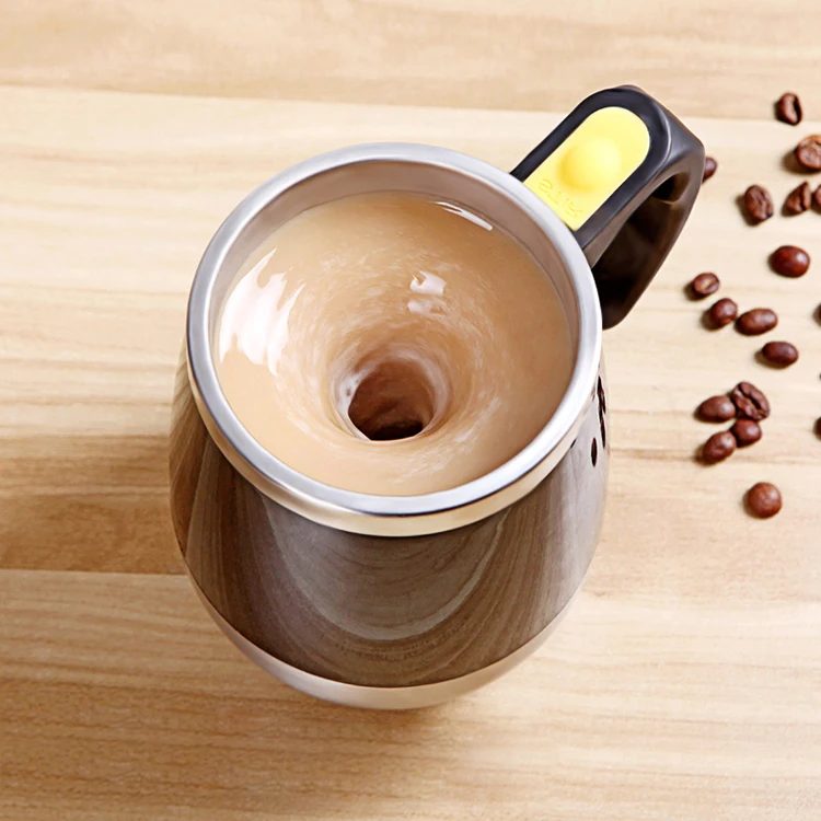 New Automatic Self Stirring Magnetic Mug Creative Stainless Steel Coffee Milk Sublimation Lazy Smart Mixer Thermal Cup