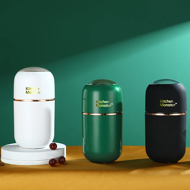 Household Spice Bottle Black Electric Mill Pepper Grinder For Sale Grinder Machine For Kitchen Coffe Grinder Electric