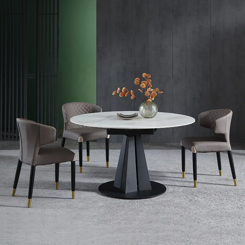 2020 new modern dining table and chair set