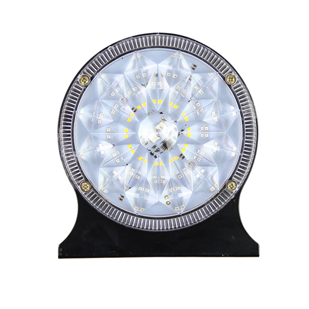 12 24V Universal  RGB  flash strobe round Side rear DRL brake Light fog light Side Marker Lamp warning lamp For Truck Trailer