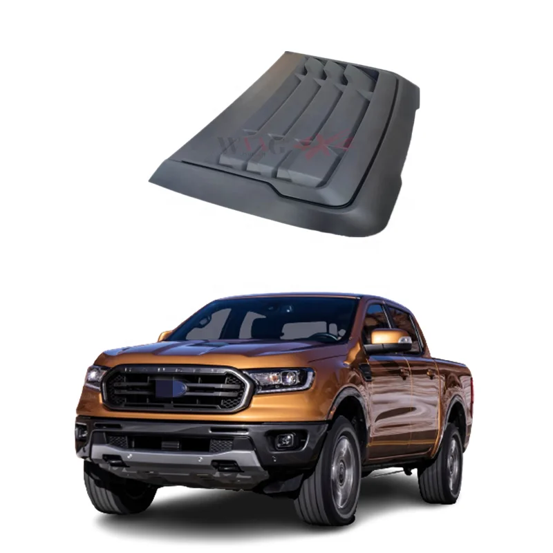 4WD Truck Body Parts Extior Accessories Air Vent Hood Bonnet Cover Engine Hoods Scoop For Ford Ranger