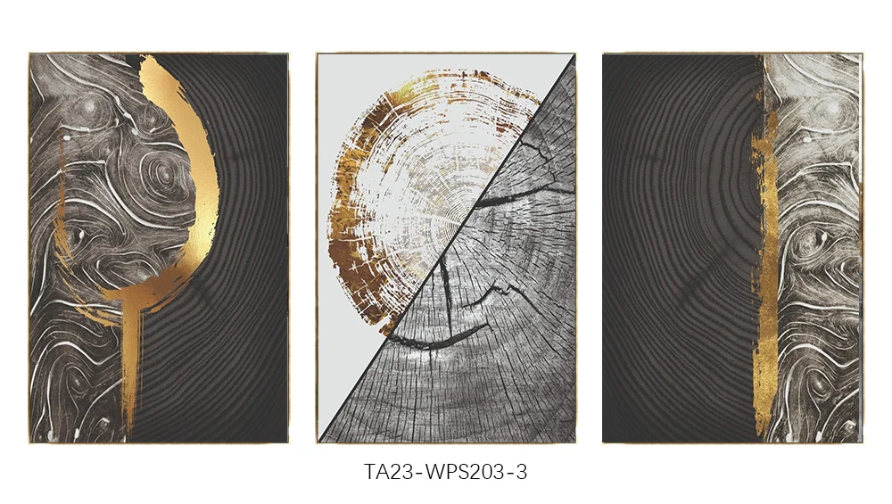 Modern custom wall paintings Acrylic Abstract oil painting on canvas still life tree and leaf painting arts