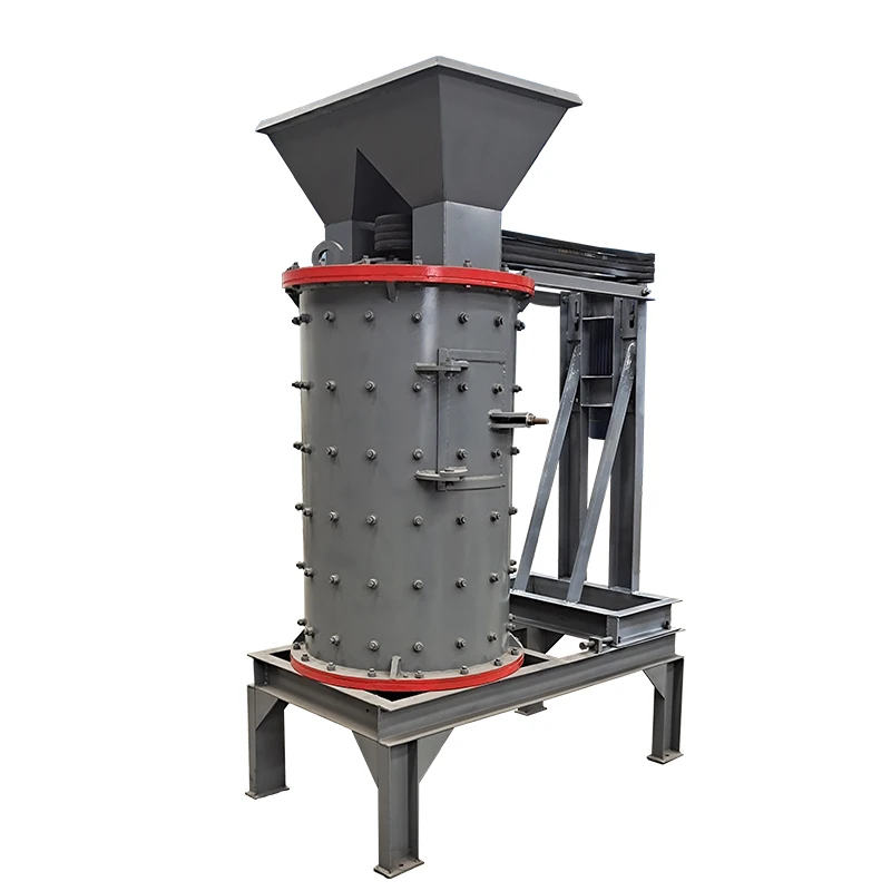 Vertical shaft Dolomite calcium carbonate hammer mill compound crusher with spare parts