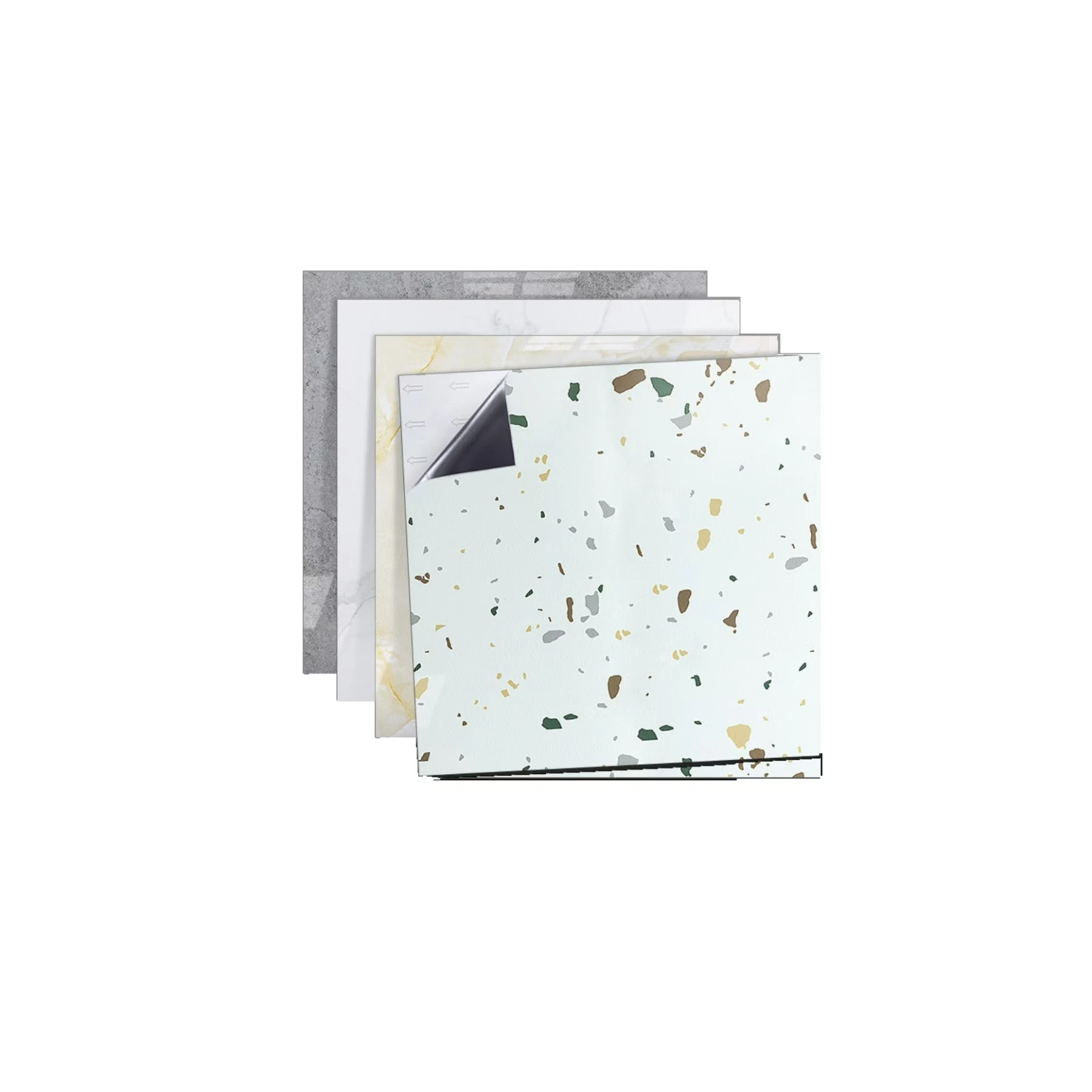 Modern marble Wall And Floor Stickers wear-resistant IXPE Foam Floor Stick for home Decoration