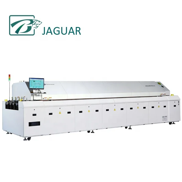 Factory price R10-9KW  Ten- Zone Lead-Free Hot Air SMT Reflow Soldering Machine  Automatic  for SMT production line