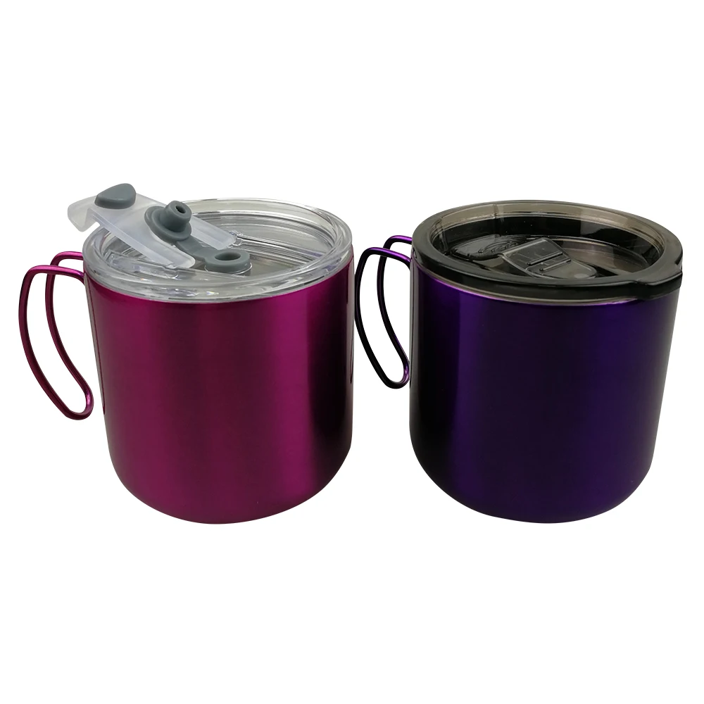 Заводская винная кружка набор из нержавеющей стали Изолированная бутылка для напитков 10 унций кофе