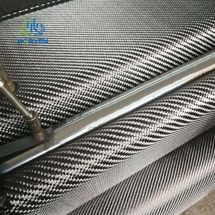 3k 6k 12k Black Twill Weave Carbon Fiber Fabric Cost-effective 100% Prepreg Carbon Cloth