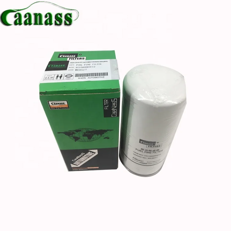 WK9627 VG1560080012 cheap price caanass for  higer fuel filter manufacturers part spare
