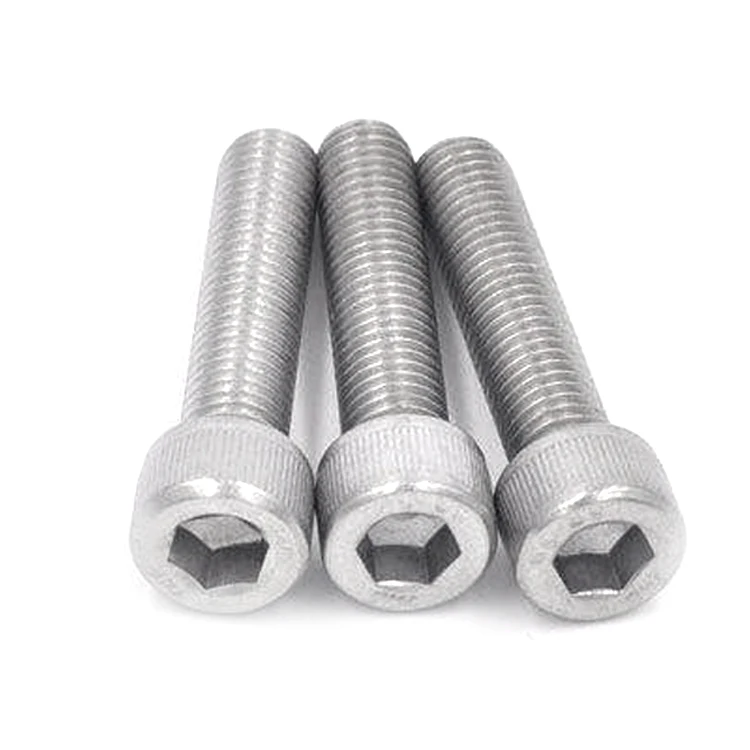 
Stainless Steel A2-70 M2 M3 M4 Cup Head Screw Internal Hex Bolt DIN912 