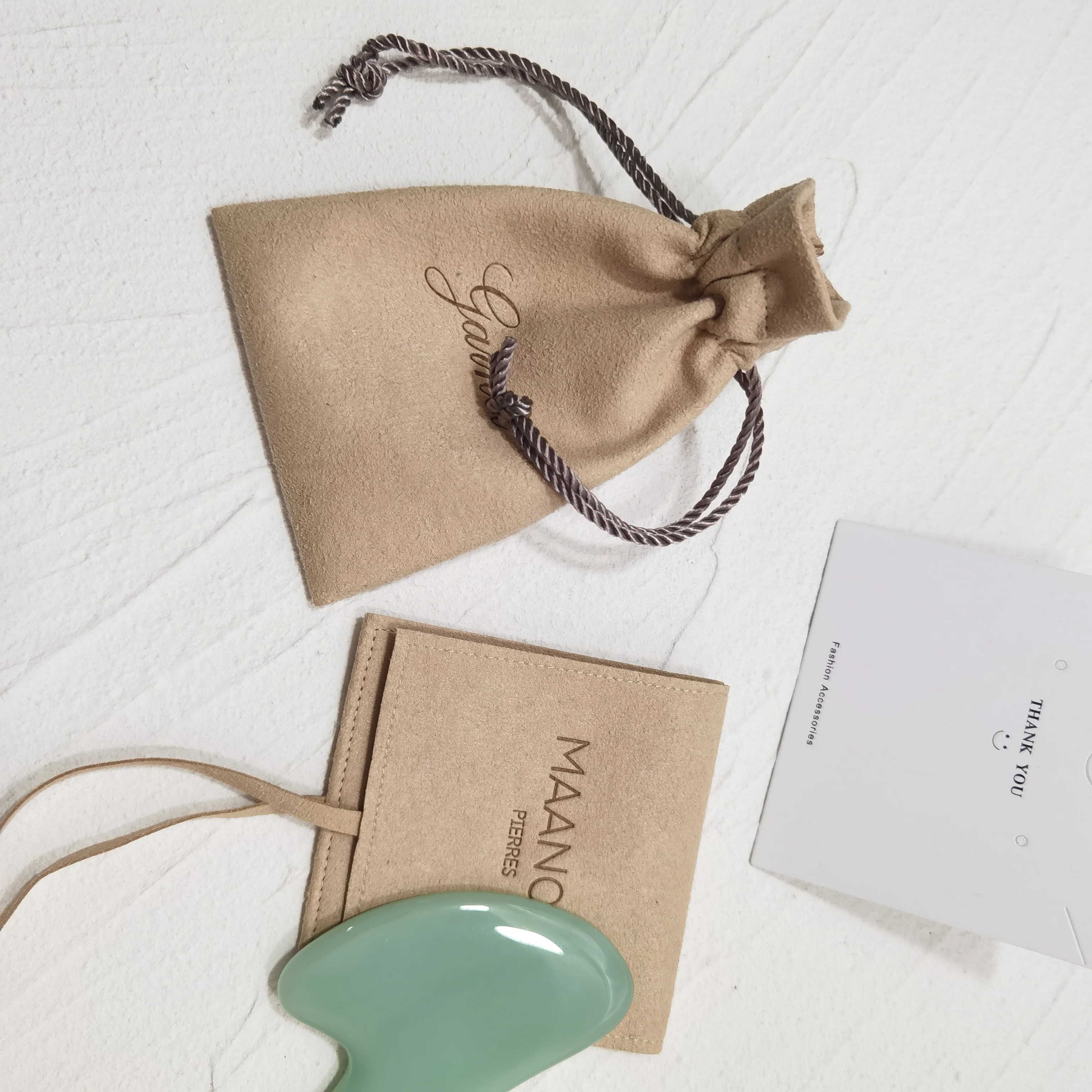 Chuanghua Small Fashion Button Flat Packaging Jewelry Pouch Pocket Envelope Microfiber Velvet Jewelry Bag