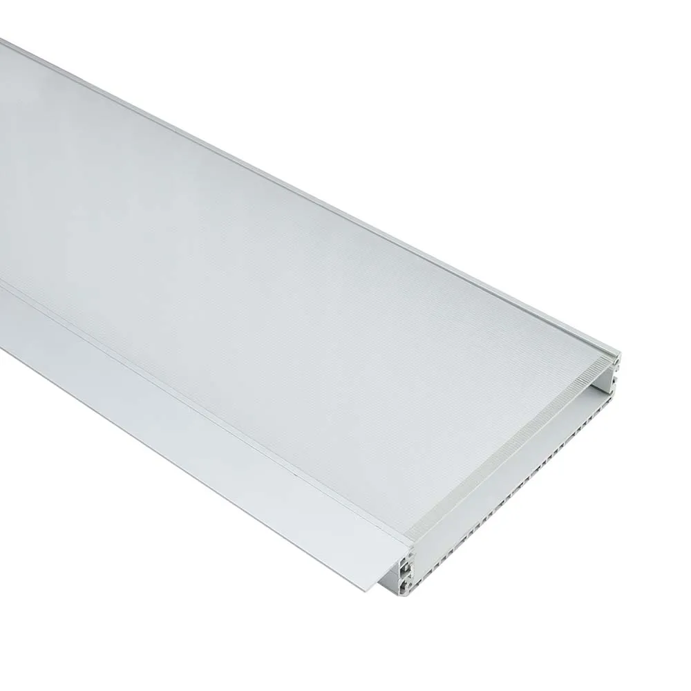 Широкий светодиодный экструзионный канал из алюминиевого профиля для светодиодной ленты