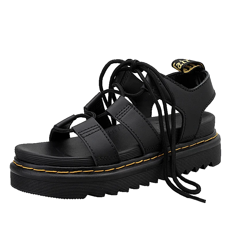 2021 new hot wholesale thick sole women sandals high quality breathable casual shoes with leather material