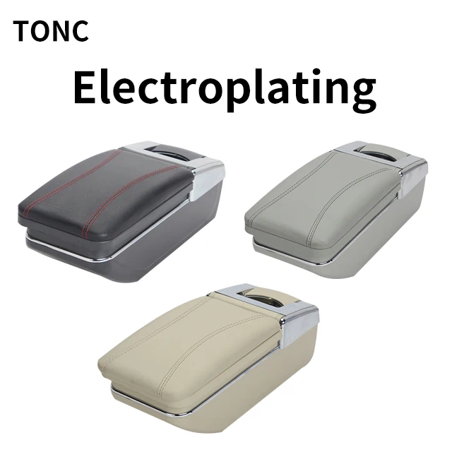 TONC For 2013 Renault Sandero auto parts split center armrest box adjustable seat armrest with cup holder and ashtray