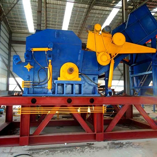 Double Shaft Tyre Rubber Shredder Machines Waste Tires Plastic Metal Scrap Shredding Crusher Price