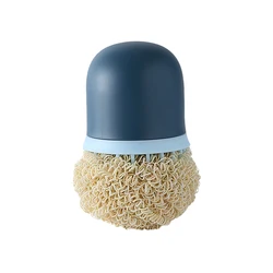 Sanga Wholesale New Multifunction Washing Utensils Scrub Dish Kitchen Cleaning Brush 2-in-1 for Pot Paan