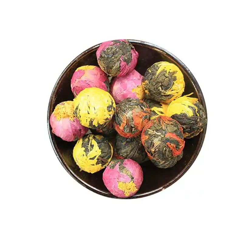 Free Samples Ball Dragon Pearl Jasmine Tea Dragon Pearl Black Tea