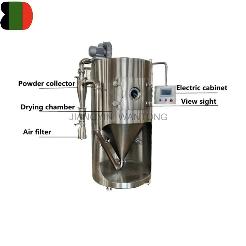 Whey Egg Milk Powder Spray Drying Machine Lab Centrifugal Atomizer Spray Dryer Equipment