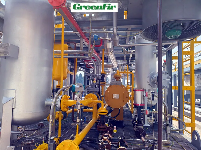 Long Time Working Cryogenic LNG Liquefaction Plant Skid LNG Plant for sale