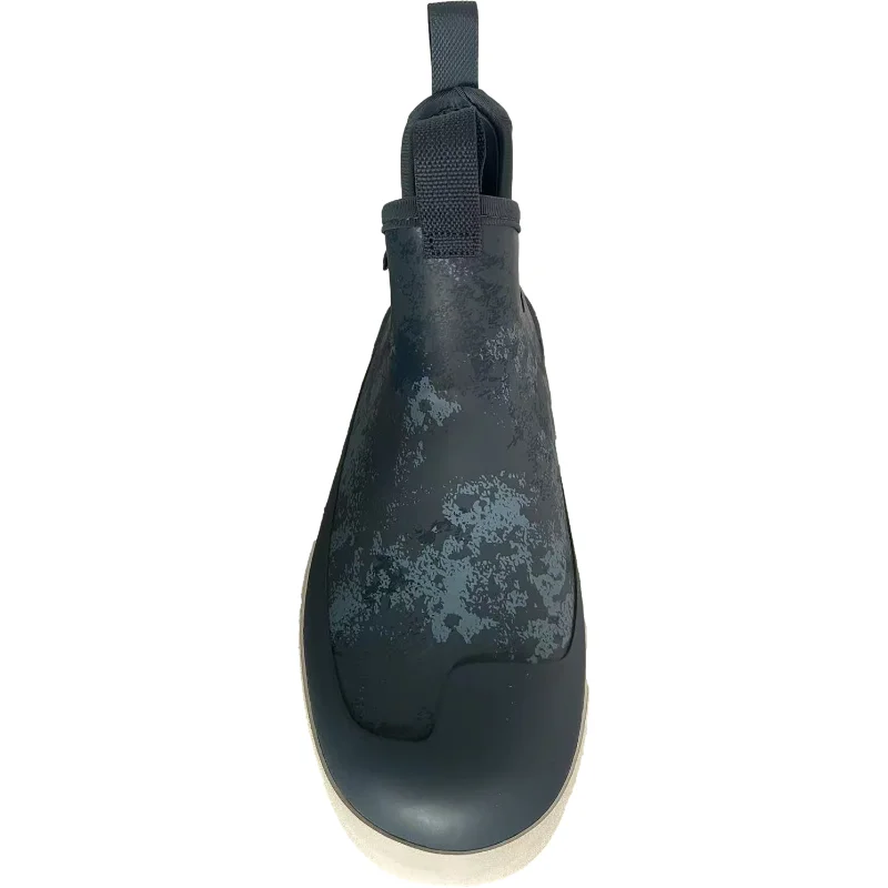 Best Selling Men Waterproof Fishing Rain Shoes Anti-Slip Ankle Hunting Deck Boots with Breathable Neoprene Lining