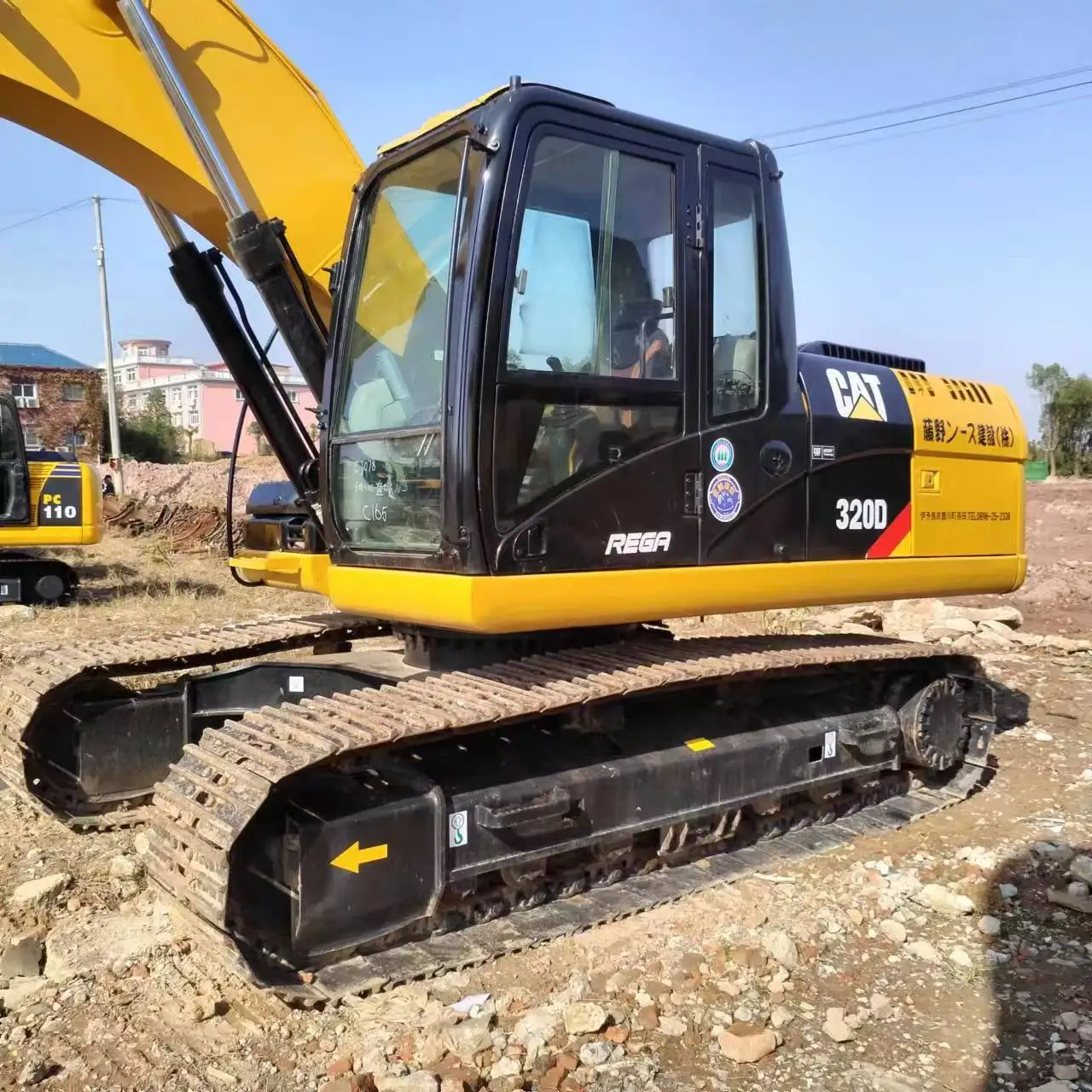Nice condition heavy equipment used machinery CAT 320D 320 315 excavator machine caterpillar machinery CAT 320D used excavators
