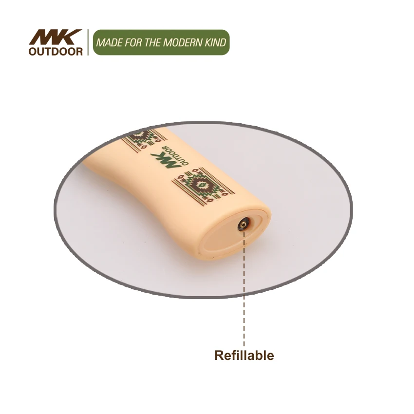 MK butane torch lighters cigarette rose gold candle lighter flint rechargeable lighter