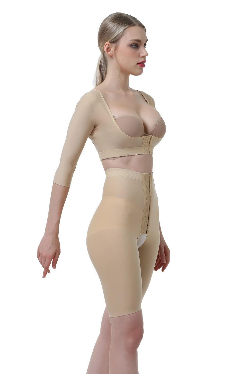 Боди после того как на руку поясничные стереотипная body shaper пояс для похудения корсет Корректирующее