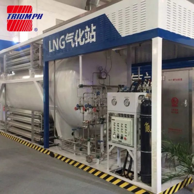 LNG gasification&pressure regulating&metering skid