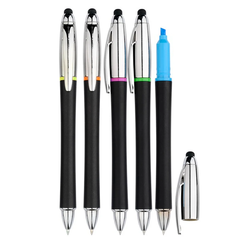 Hot Selling Screen Function Two Point Capacitive Stylus Ballpen Ink Touch Pen