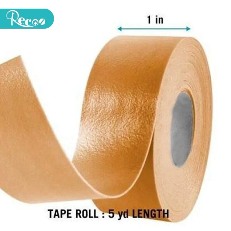 changzhou foam Surgical Tape , 1 inch x 5 1/2 yard (2,5cm x 5m), Stretched, 12 Rolls/Box