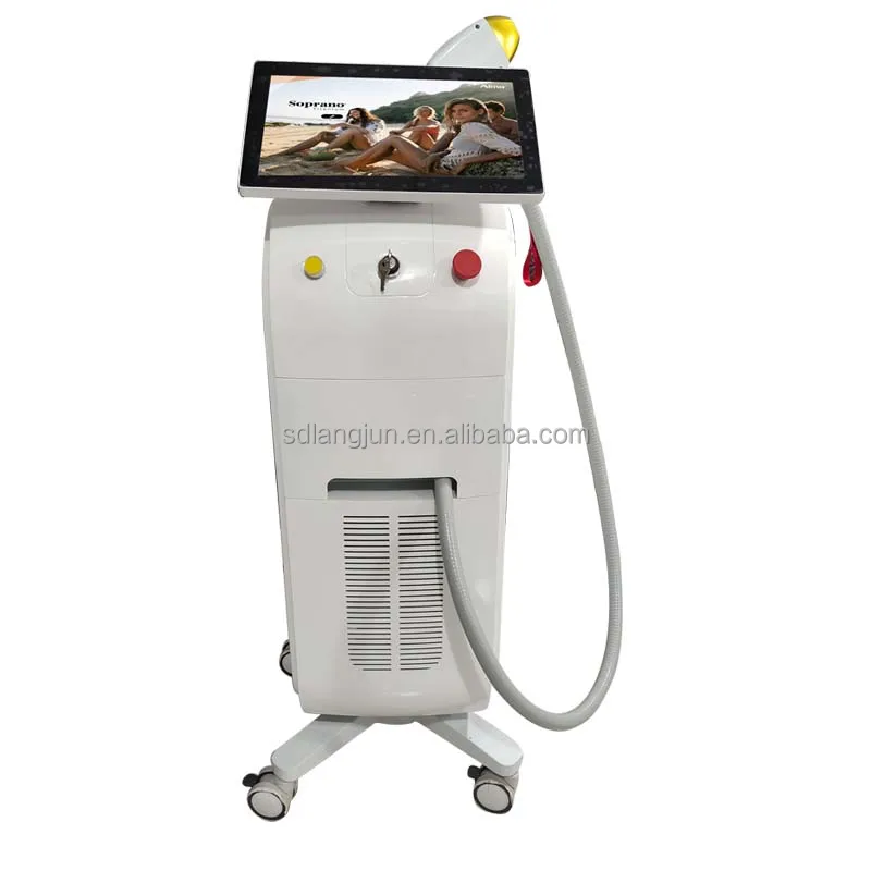 2024 New Technology And Best Selling 1200W-2400W Big Power Hair Removal Machine 3 Waves 1064 755 808