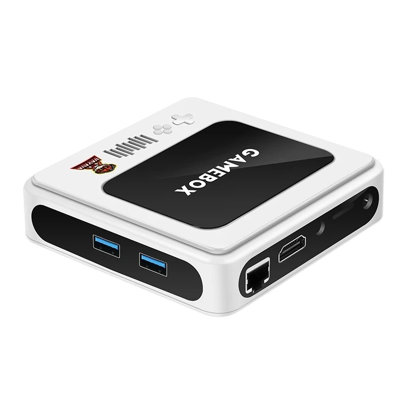 G10 GAMEBOX dual system Android Emuelec4.3 Retro Video Game Consoles HD TV Game Player Wireless Controllers For PSP arcade Games