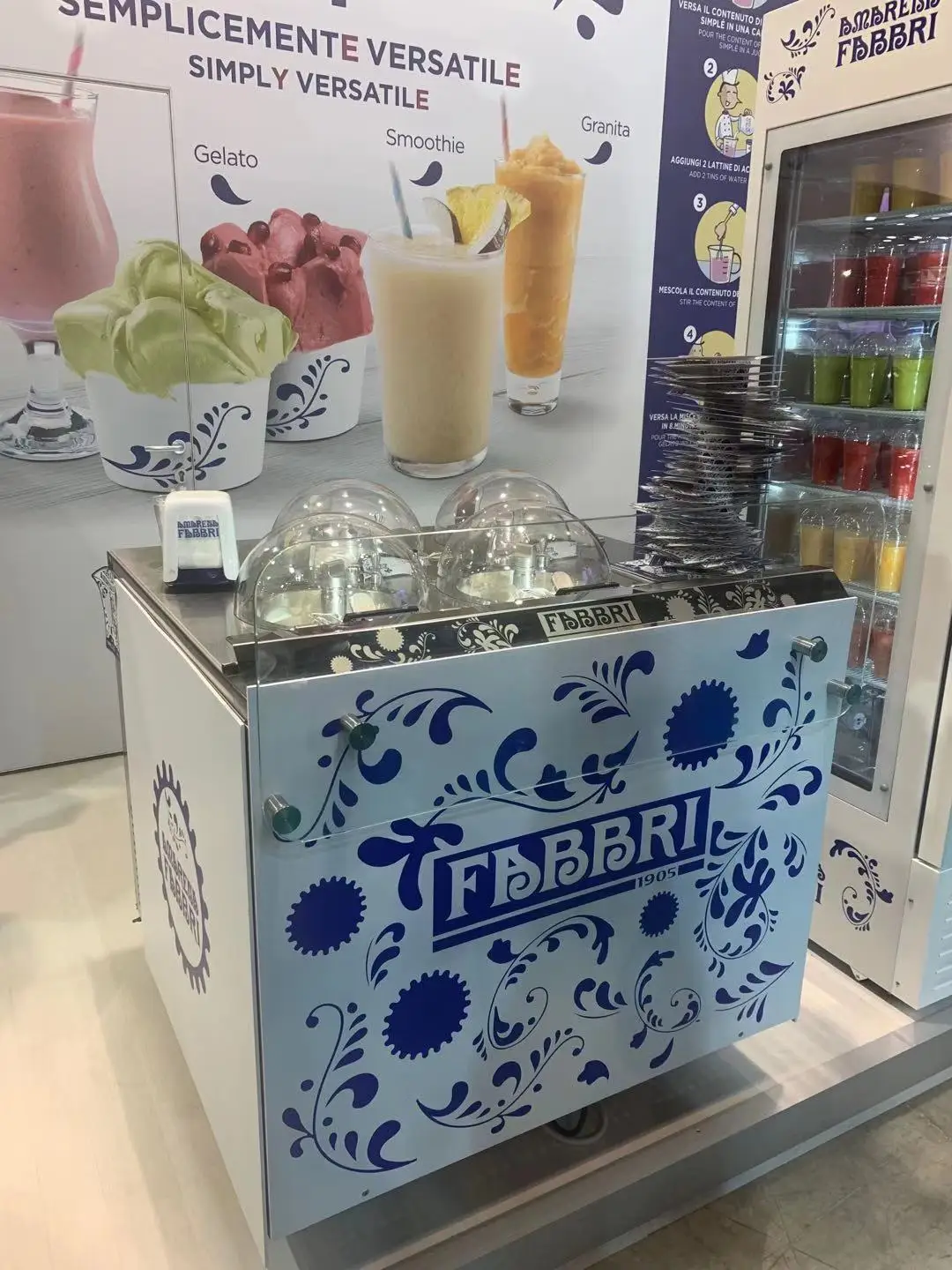 NSF certified Miles ice cream maker with defrost system top quality ice cream machine for hotel commercial catering equipment