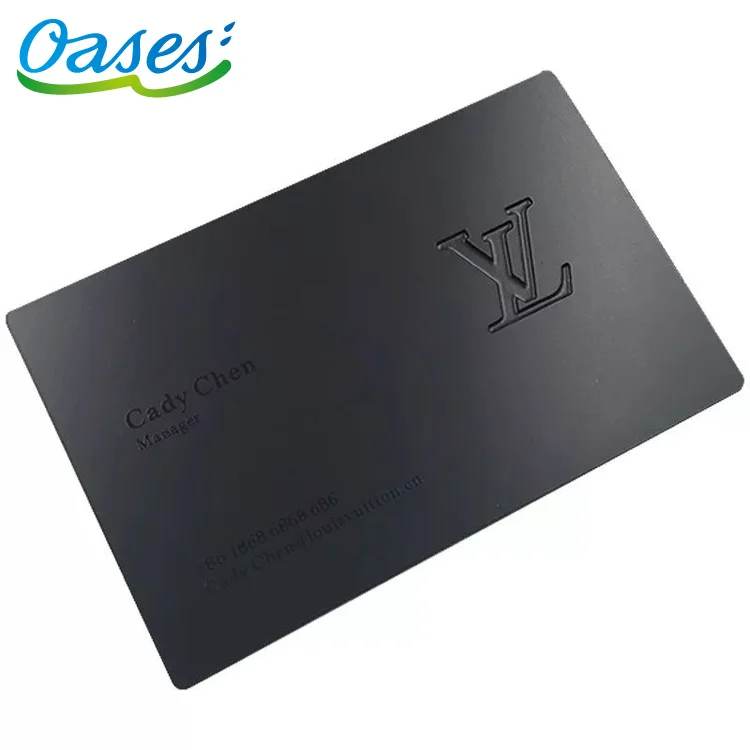 Custom Design Metal visiting Cards With MOQ 100pcs