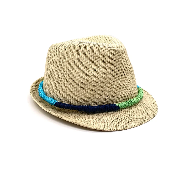 Factory Direct Supply Beige Beach Hat Straw Spring Outing Visor Hat