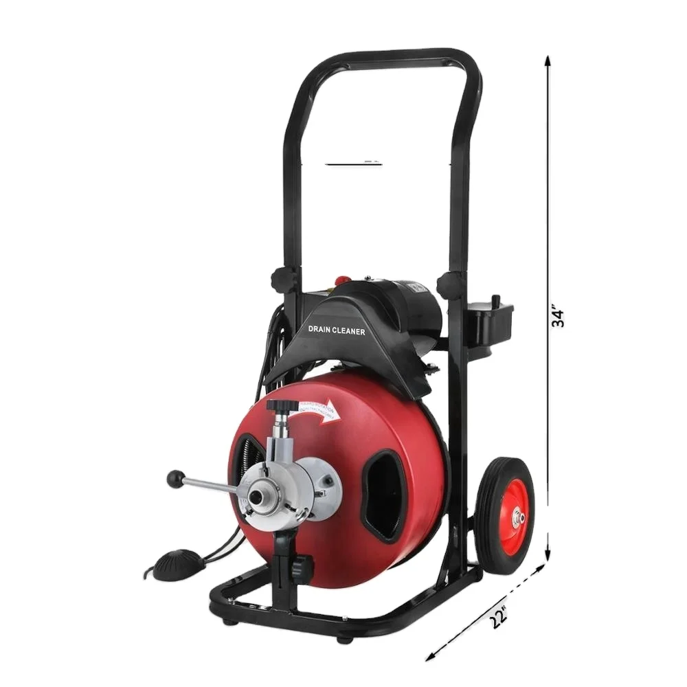 drain cleaning machine sewer drain pipe cleaning machine high pressure drain cleaning machine Dredge machine