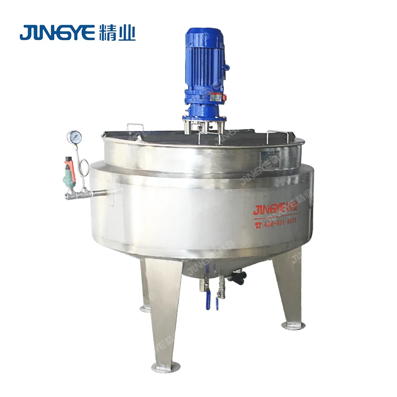 100-600L Double Jacketed Cooking Tank / Industrial Steam Jacketed Cooking Kettle/Commercial Restaurant Soup Cooking Equipment