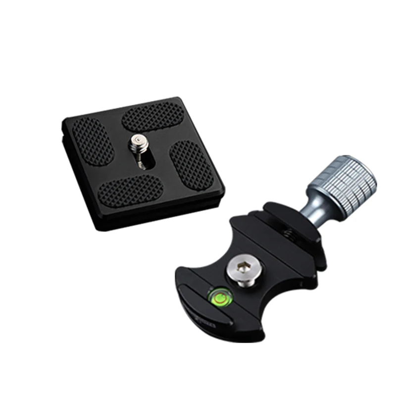 High Quality Camera Accessories Tripod Spare Part quick release clamp with quick release plate for dslr camera