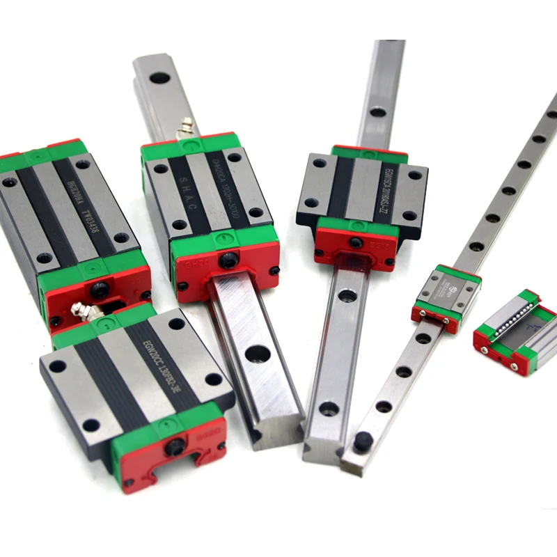 Hiwin extended flange lock-up heavy duty HGW25CB high assembly linear guide