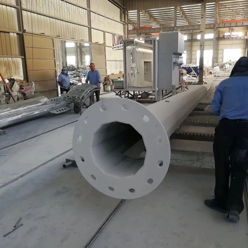 BAORUN China manufacturers outdoor 5m 6m 7m 8m 9m 10m 11m 12m height street light poles