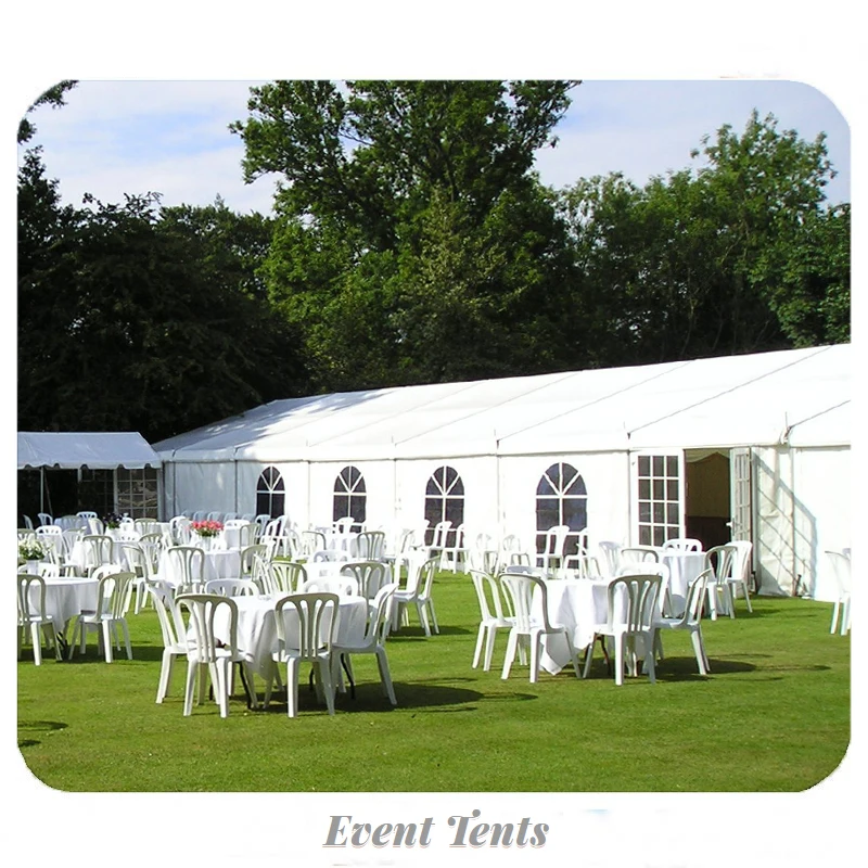 Romantic Wind Resistance Outdoor Reception Party Luxury Wedding Marquee Tent Shape Type Event Tents for