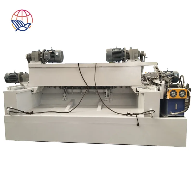 Plywood wood log debarker heavy duty 4 feet and 8 feet log debarking machine with wood chipper