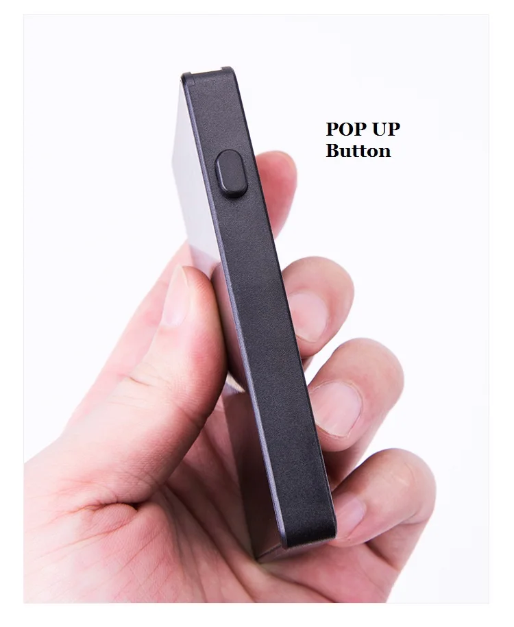 RFID Blocking Anti-Theft Wallet for Men card holders for women pop up card holder