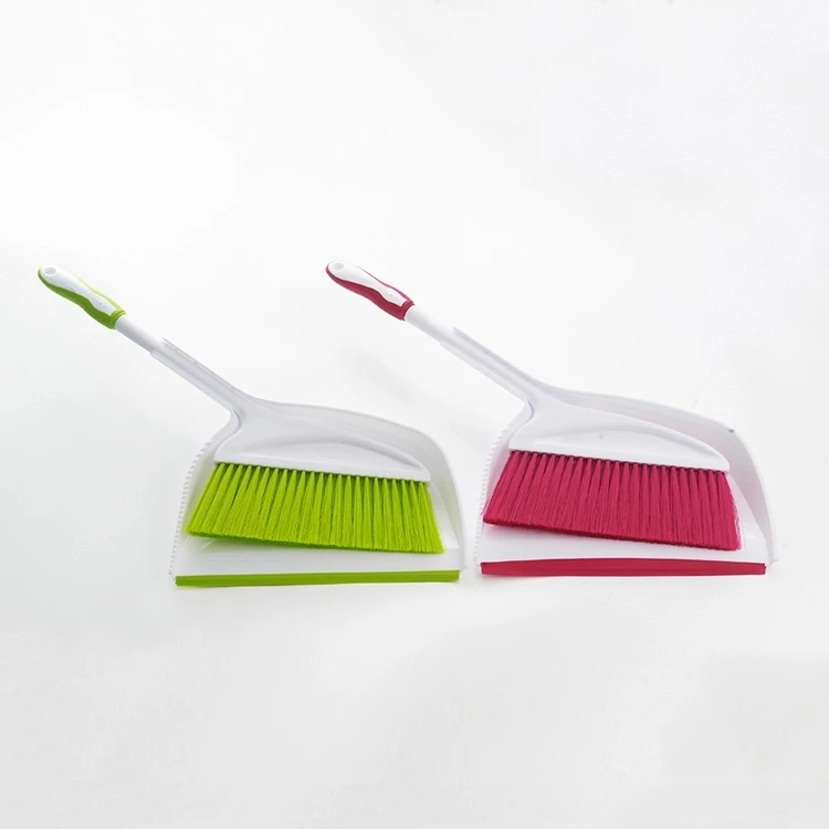 Customized full digital print libman small broom and dustpan set manufacturing