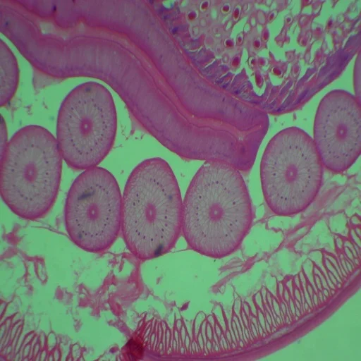 Parasitology Prepared Microscope Slides High Quality Images Long-Term Use Educational Prepared Slides for Schools Faculties