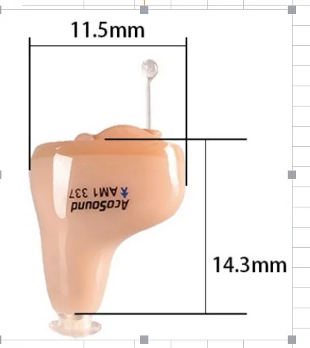 Hot Sell Old People Digital Mini Invisible Hearing Aids Cheap Ear Amplifier