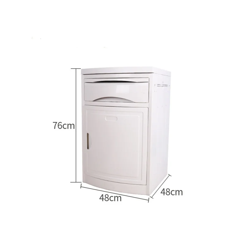 ABS Medical Hospital Use Hospital Furniture Bedside Cabinet